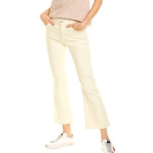 Hudson, high-rise boot cut crop jeans